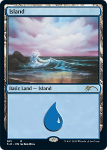 Island (#103) (Happy Little Gathering) (foil)